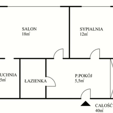 Apartmán Jasminowy Gdaňsk